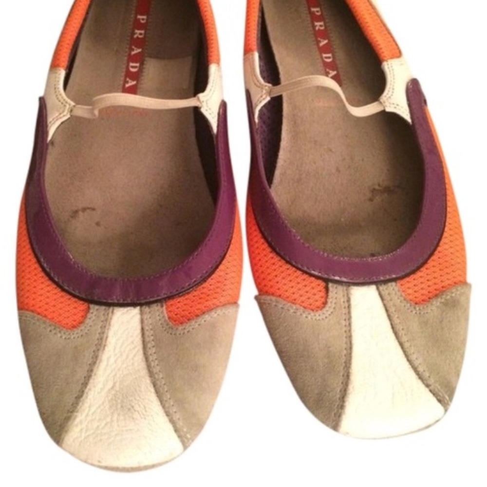 Prada sport ballet flats sneakers
